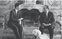  ?? ADRIAN WYLD/THE CANADIAN PRESS FILES ?? Prime Minister Justin Trudeau speaks with French President Francois Hollande at the Palace Elysee, in Paris, just before the United Nations climate change summit in 2015.