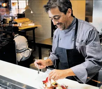  ?? Carlos Avila Gonzalez / The Chronicle ?? Chef Matthew Dolan is opening Tap (415) restaurant and bar at Westfield San Francisco Centre.