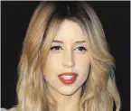  ?? BILD: SN/AP/D’ETTORRE ?? Peaches Geldof