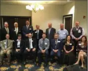  ?? SUBMITTED ?? Candidates pose for a photo during the recent Lake County Retired Teachers Associatio­n forum.