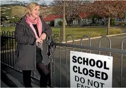  ?? PHOTO: FAIRFAX NZ ?? Redcliffs School Principal Rose McInerney is ‘‘confident’’ the school will return to its original site.