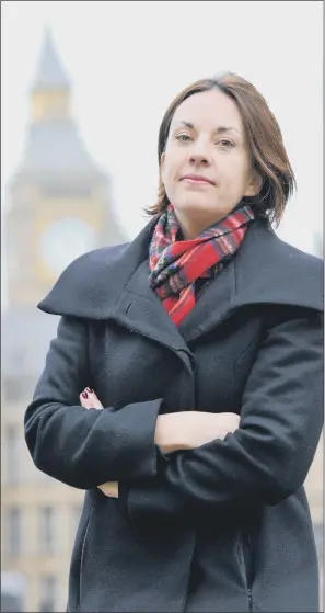  ??  ?? Kezia Dugdale announced on Tuesday she was stepping down with immediate effect, saying her party needed “a new leader with fresh energy, drive and a new mandate”.