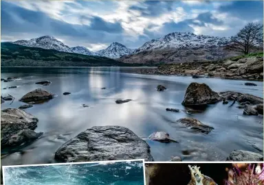  ??  ?? FEBRUARY: Loch Lomond, top left, by Sam Smith