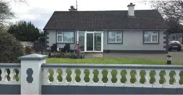  ??  ?? The home on the residentia­l farm near Ballymahon, Co Longford, can be sold separately for €139,950