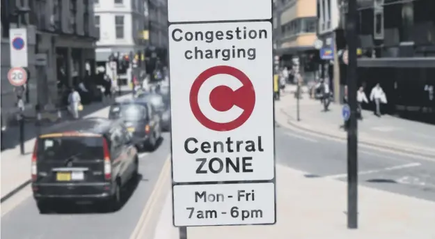  ??  ?? 0 Under the previously rejected plans, the cordons were to have operated Monday-friday, with an outer one for morning rush hour and an inner one until 6:30pm