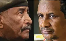  ?? DR ?? Abdel Fattah Al Burhan e Mohamed Daglo “Hemediti”