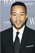  ?? — AP FILES ?? Artist John Legend has signed on to the Recording Academy’s female hiring initiative.