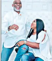  ??  ?? RMD and his wife, Jumobi