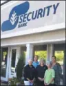  ?? Submitted photo ?? LOAN PROGRAMS AVAILABLE: Security Bank employees include Marilee Moreland, left, Jackie Graves, Elidia James; back, Buck Smith and Valerie Brasfield. Security Bank is located at 1801 Central Ave. Suite D.