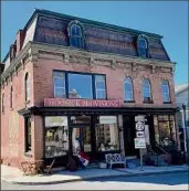  ??  ?? Hoosick Provisions, and food and cookware shop, is at 15 Church St. in Hoosick Falls,