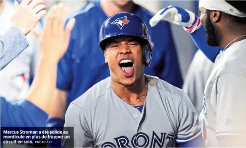  ??  ?? Marcus Stroman a été solide au monticule en plus de frapper un circuit en solo.