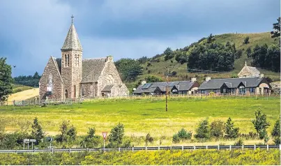  ?? Picture: Steve MacDougall. ?? The C-listed Kinfauns Church has been at the heart of a planning battle.
