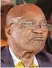  ??  ?? Jacob Zuma