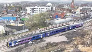  ??  ?? A report to council chiefs has revealed Northern Rail has continuall­y failed to hit punctualit­y targets since 2016