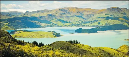  ??  ?? Hiking trails provide access to nature reserves carved from volcanic craters.