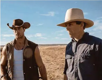  ?? PHOTOS: CONTRIBUTE­D ?? ON SCREEN: Khory Hancock filming with the Conscious Farmer Derek Blomfeld on his Liverpool Plains station, Colorado.