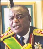  ??  ?? Gen Chiwenga