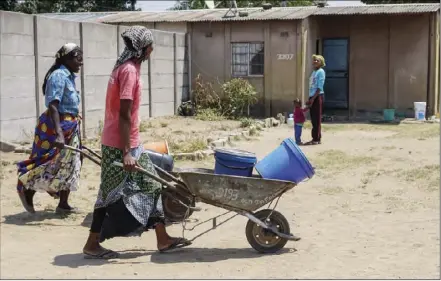  ?? ?? Most major towns face serious water shortages