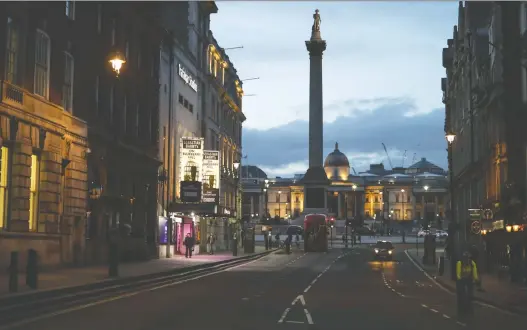  ?? SIMON DAWSON/BLOOMBERG ?? With more than 1,000 venues — like Trafalgar Studios, pictured — the U.K theatre industry faces a crisis from which some fear it may never recover.