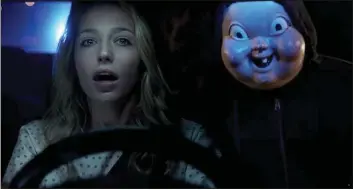  ?? UNIVERSAL PICTURES ?? A woman (Jessica Rothe) has to live the day of her murder over and over until she catches the killer in “Happy Death Day.”