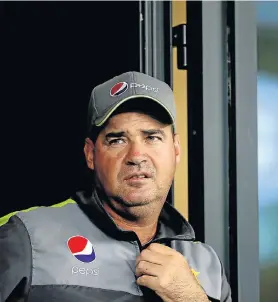  ??  ?? NOT HAPPY: Pakistan coach Mickey Arthur has been critical of the pitches prepared for the first two Tests against SA