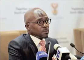  ?? PHOTO: BONGANI SHILUBANE/ANA ?? Minister of Finance Malusi Gigaba faces a daunting task in his first medium term budget policy statement next week.