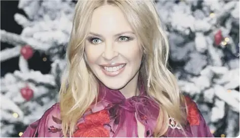  ??  ?? Kylie Minogue released her version of Santa Baby in 2007 (photo: Getty Images/John Phillips)