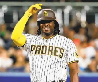  ?? K.C. ALFRED U-T ?? Padres first baseman Josh Bell thought he was headed to the University of Texas to play baseball, but he changed his mind after the Pittsburgh Pirates drafted him in the second round in 2011.