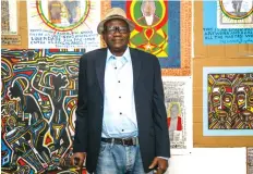  ?? EDIÇÕES NOVEMBRO ?? Mestre Kapela é um dos artistas angolanos com obras na feira