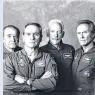  ??  ?? James Garner, Tommy Lee Jones, Donald Sutherland, and Clint Eastwood in “Space Cowboys.” (2000)