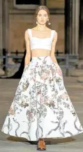  ?? ?? Erdem presents its 15th anniversar­y collection at LFW.