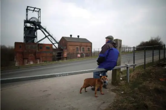  ?? © Getty Images ?? Barnsley (68 procent Brexit) was ooit een trotse mijnwerker­sstad.