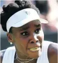  ??  ?? Venus Williams