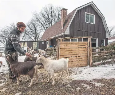  ?? RICK MADONIK TORONTO STAR ?? “We were told that both Markham and Stouffvill­e didn’t have any plans to look at this land until at least 2041,” says Ryan Drudge, whose farm is surrounded by land that’s been fast-tracked for developmen­t.