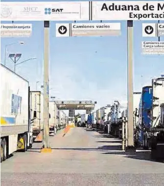  ?? Las actividade­s en la Aduana no han cesado ARCHIVO: LA VOZ DE LA FRONTERA ??