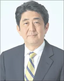  ??  ?? El primer ministro japonés, Shinzo Abe, visita hoy el país.