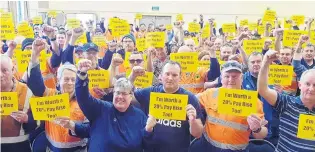  ?? PHOTO: SUPPLIED ?? More sir . . . Maritime workers think their increases should match that of Port Otago’s chief executive Kevin Winders, who banked more than $610,000 last year.