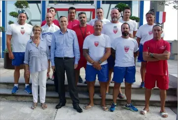  ??  ?? Voici le visage de ceux (pas de parité) qui veilleront sur les plages pour cette saison d’été  à Cap d’Ail.