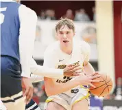  ?? Gregory Payan/Assocaited Press ?? Montverde’s Cooper Flagg, the No. 1 recruit in the Class of 2024, is considerin­g UConn.