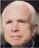  ?? AFP ?? McCain sufre de un agresivo cáncer en el cerebro.