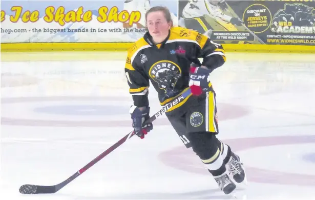  ?? Steve Fairclough ?? Widnes Wild women’s team player Katie Fairclough has been offered a place in the Great Britain Women’s U16s squad.