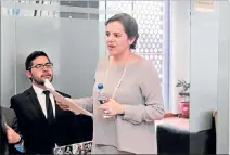  ?? ANGELO CHAMBA / EXPRESO ?? Comparecen­cia. María Paula Romo acudirá hoy a la Asamblea Nacional.