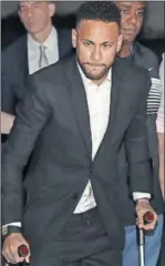  ?? /AP ?? Neymar, el pasado jueves en São Paulo.