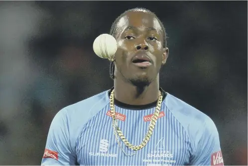  ?? PICTURE: PHILIP BROWN/GETTY ?? 0 New residency requiremen­ts have boosted Jofra Archer’s chances of playing for England.