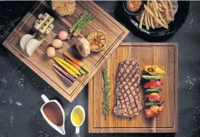  ??  ?? Butcher meat specials at Up & Above restaurant, Okura Prestige.