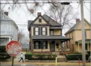  ?? DAVID GOLDMAN — THE ASSOCIATED PRESS FILE ?? This file photo, shows Rev. Martin Luther King Jr.’s birth home which is operated by the National Park Service. King was assassinat­ed at the Lorraine Motel in Memphis.