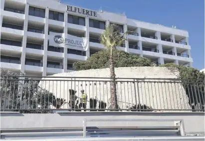  ?? Foto: Miguel Vila ?? Bei Renovierun­gsarbeiten am Hotel Fuerte fanden Archäologe­n etliche Römer-Stücke.