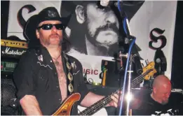  ??  ?? Motorheada­che You can see the band at The Bungalow in Paisley