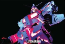  ??  ?? Gundam