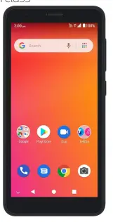  ??  ?? Telstra’s rebadged ZTE Blade A3-2019 sells for as little as $44.50.